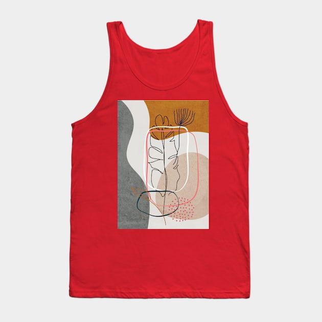 Abstract minimalist artwork Tank Top by Choulous79